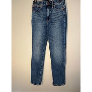 Madewell “the perfect vintage Jean” dark wash skinny jean size 24 #707